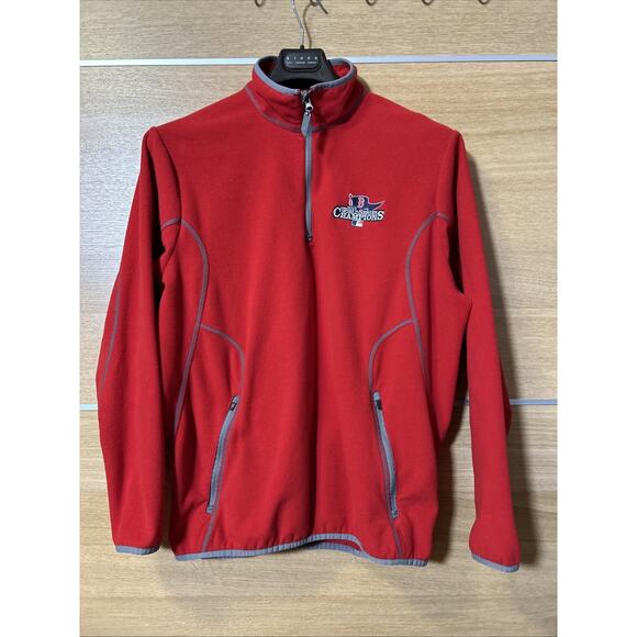Boston Red Sox Fleece Pullover Jacket Men’s Large - 2013 World Series Champions - Picture 1 of 4